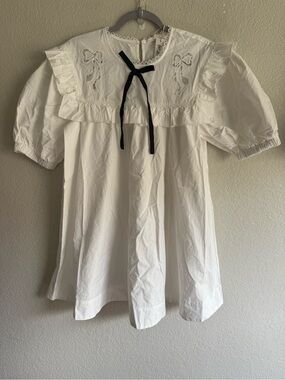 white sparkle mini dress Love Galore Off-White Sequin Mini Dress With Oversized Satin Bow  Club L  London